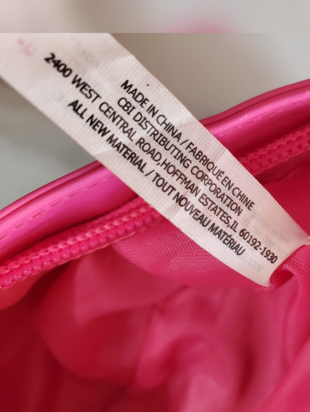 Zebra Print & Hot Pink Make-Up Bag - Picture 13 of 15